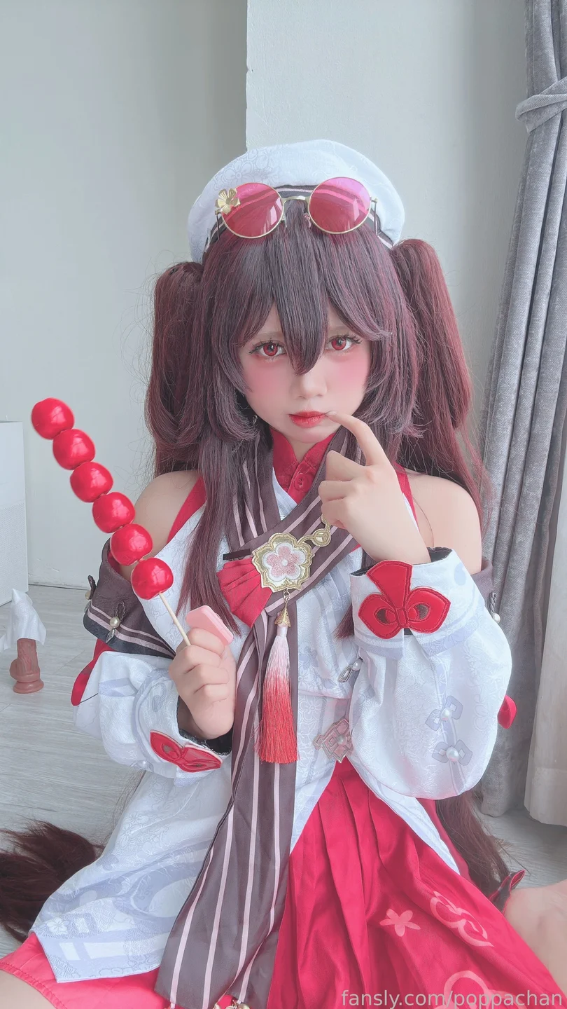 PoppaChan - 胡桃 HuTao [30P-33MB] tg@simisebaisi 【丝足阁】007.webp